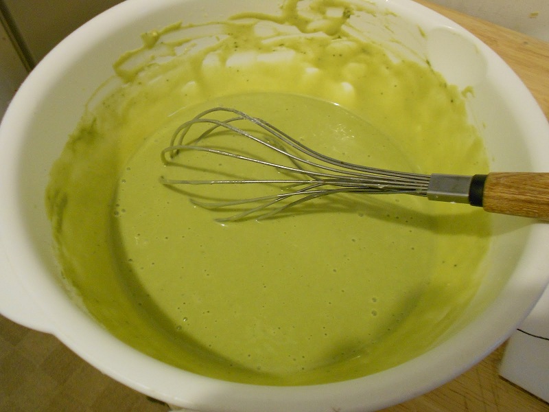 đánh bột matcha