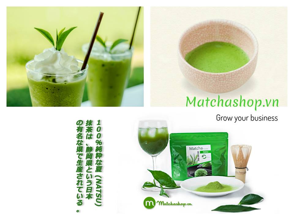 Bí kíp giảm cân bằng thức uống matcha trà xanh