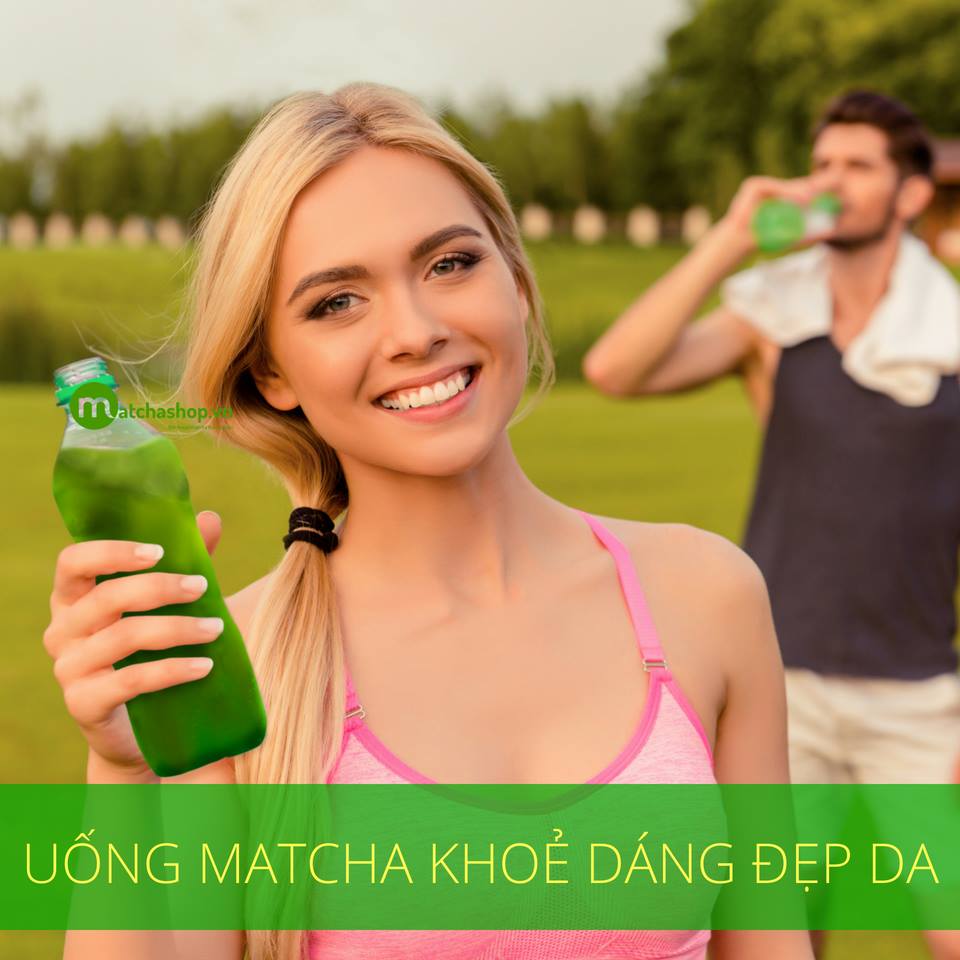 Dùng Matcha trà xanh tốt cho sức khỏe và sắc đẹp