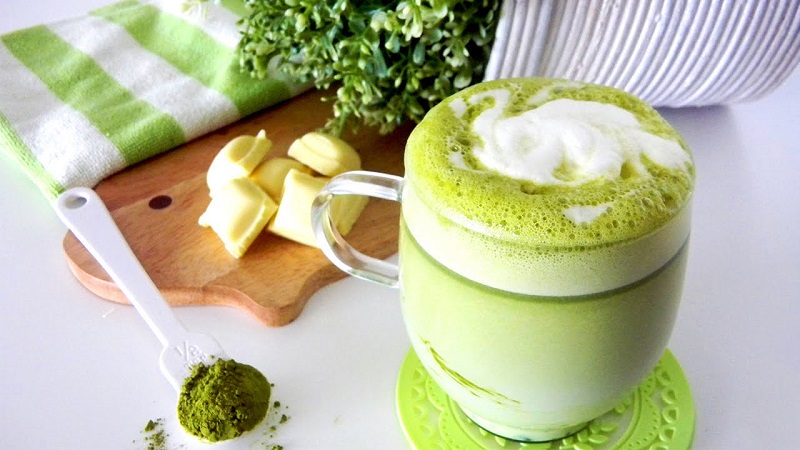 Sử dụng thường xuyên thức uống từ Matcha
