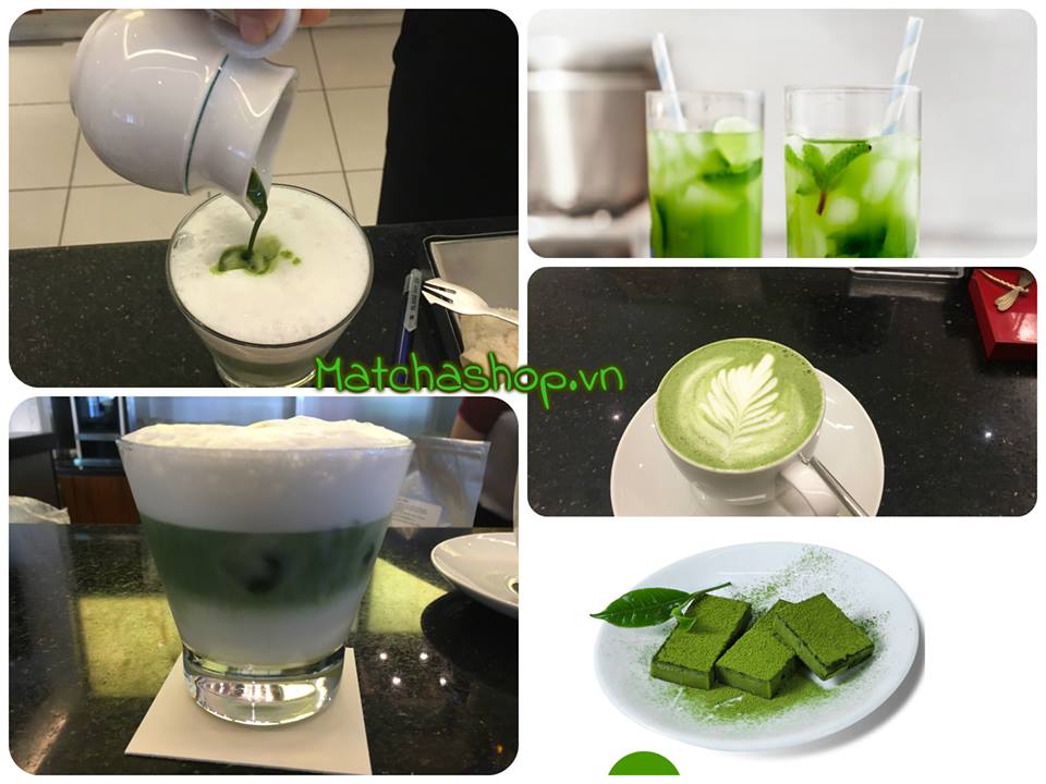 Sản phẩm matcha rất được ưa chuộng trong ngày tết