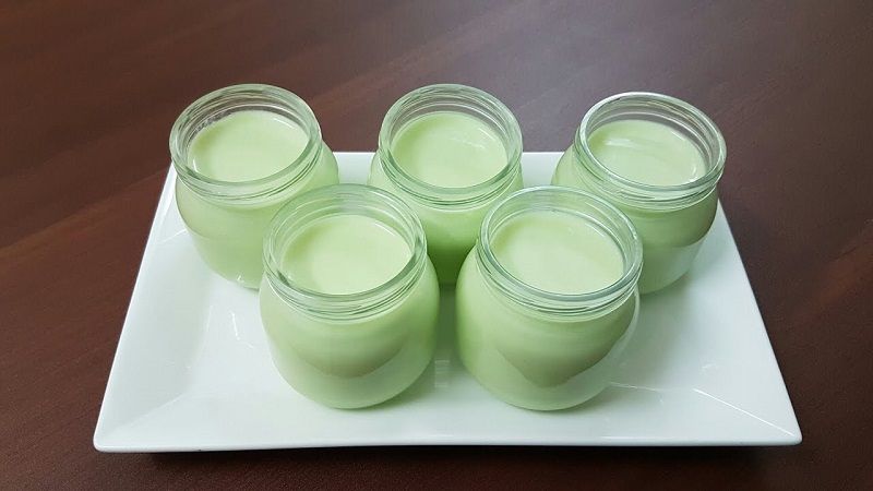 Sữa chua dẻo làm từ bột trà xanh rất tốt cho người bị tiểu đường