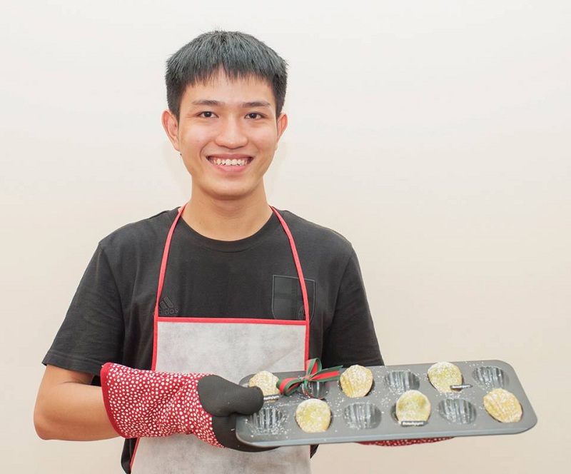 Bánh trà xanh tại Baked by Lynn