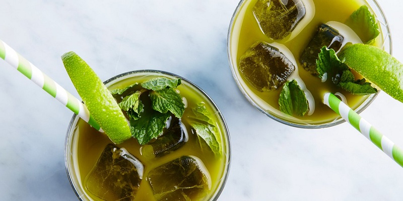 trà matcha mint