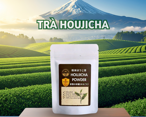 Trà rang houjicha (bột)