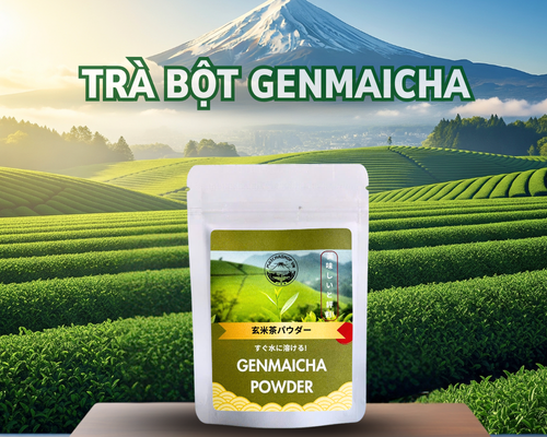 Trà gạo rang Genmaicha (bột)