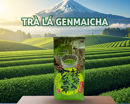 Trà gạo rang Genmaicha (Lá)