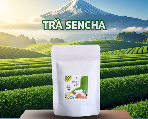 Trà xanh Sencha Nhật Bản (Organic) 100gram